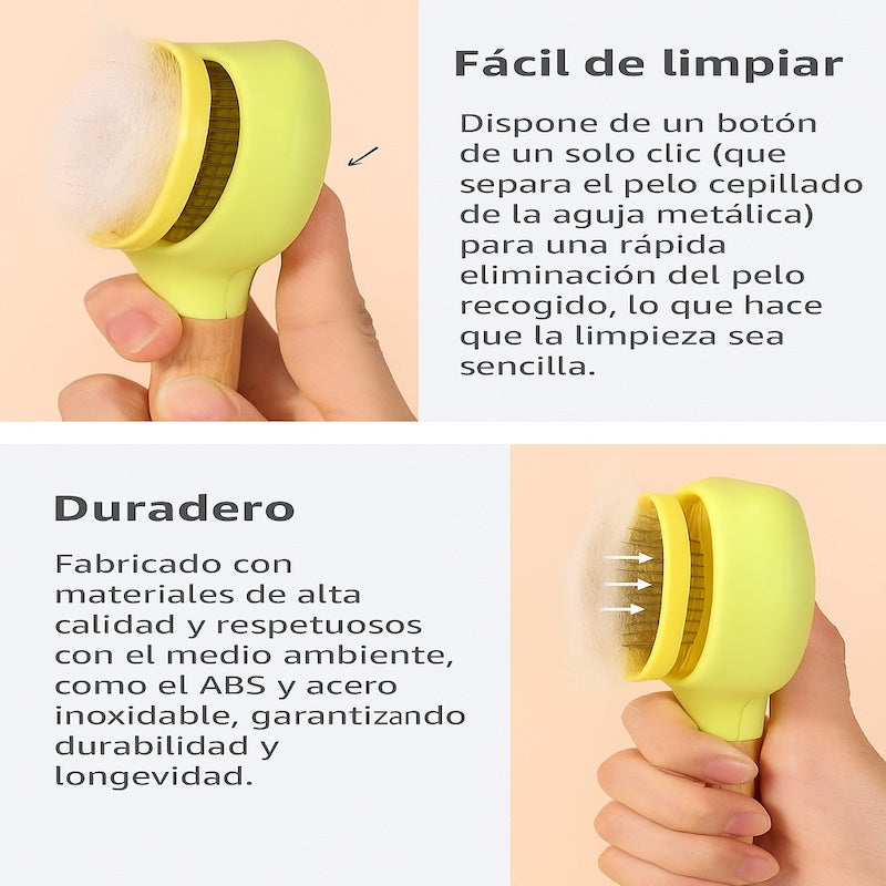 Cepillo removedor de pelo muerto