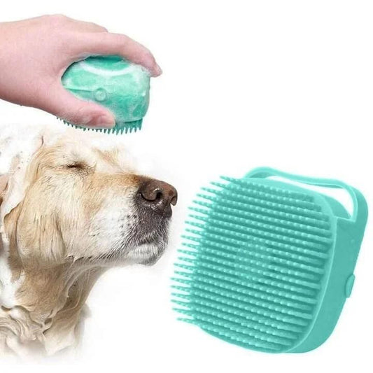 Cepillo de baño masajeador 2 en 1