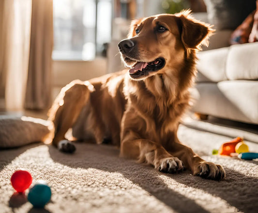 Juegos en casa para perros que sufren de estrés