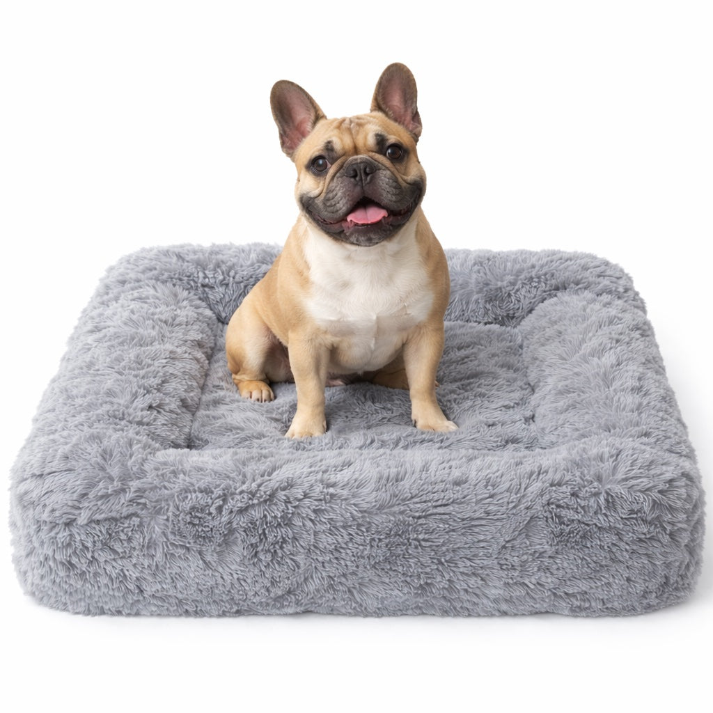 Cama PREMIUM Lounge Antiestrés Para Perros Mascotikos™+ Almohadita De Regalo 🎁